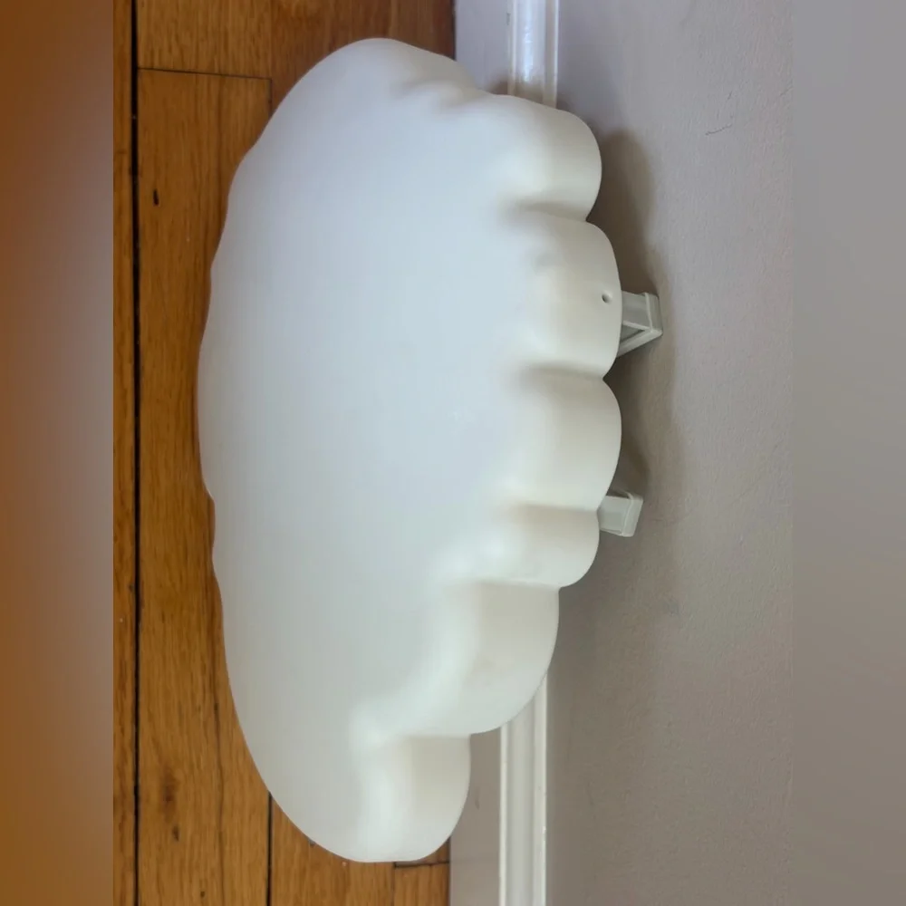 Ikea White Cloud Light Wall Light, Corded Lamp Kawaii Cute Aesthetic Home Decor
